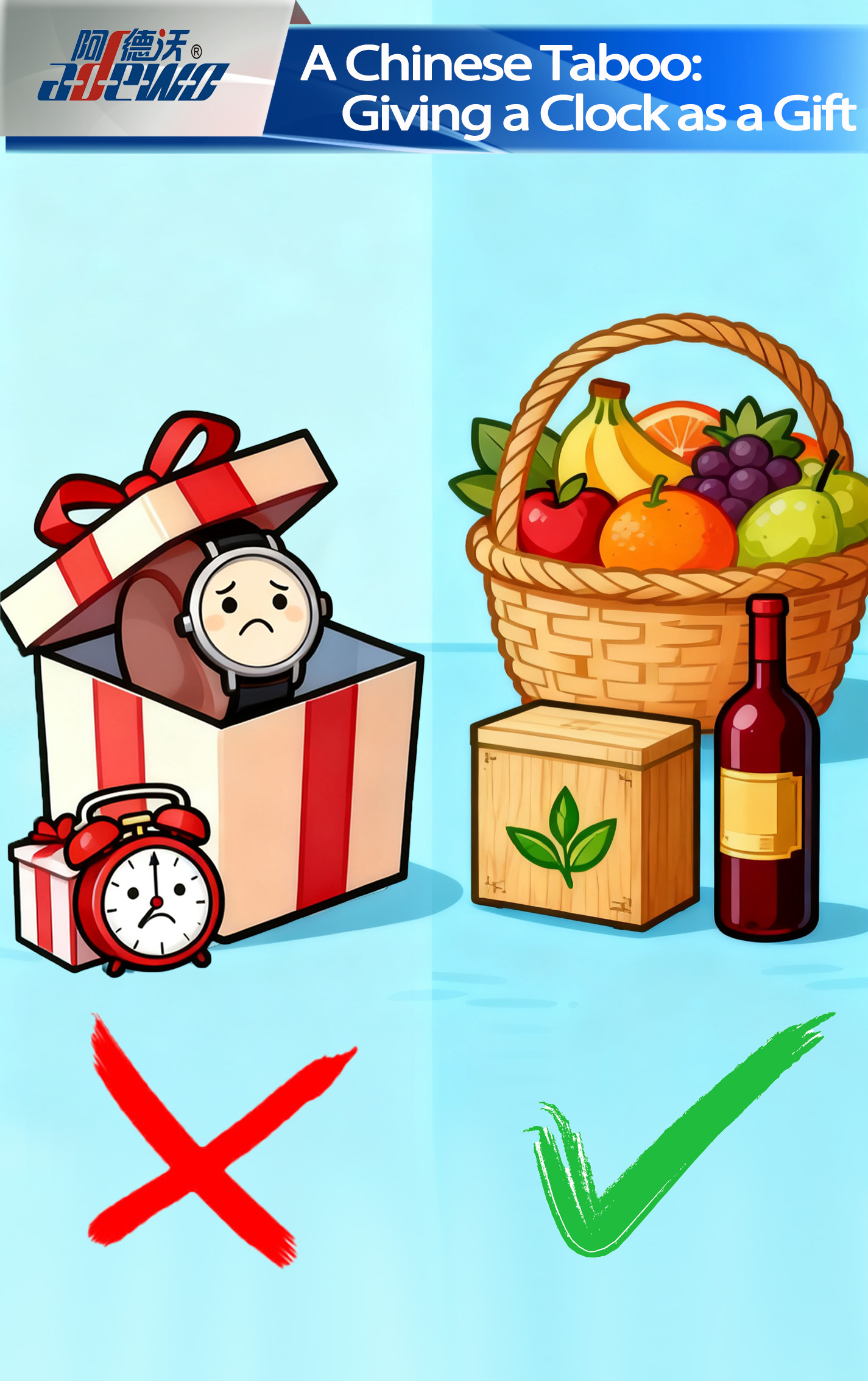 Кинеско табу: Давање часовник како подарок