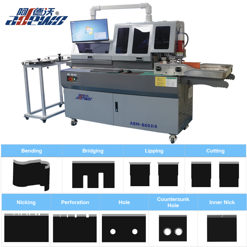 Blister Die Cutting Moad Auto Bender со внатрешен ник
